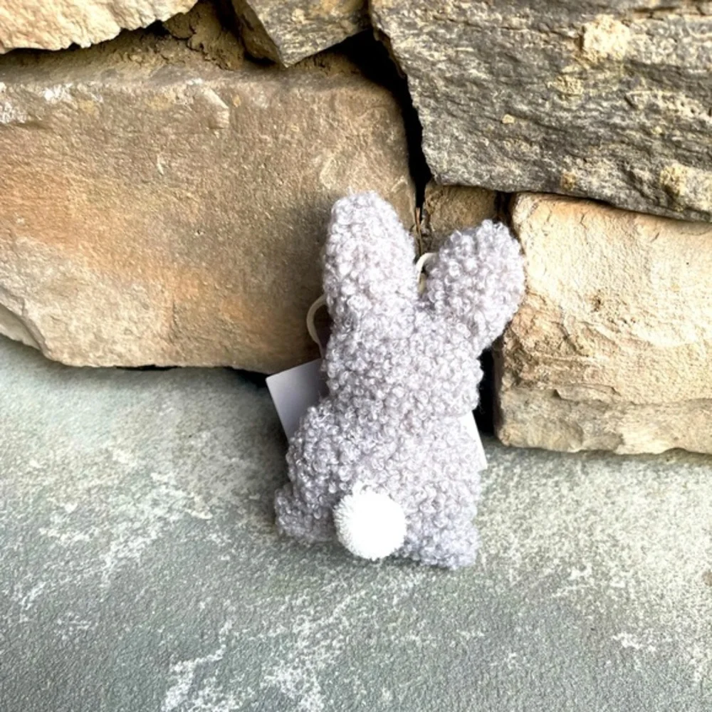 Plush Bunny Ornament